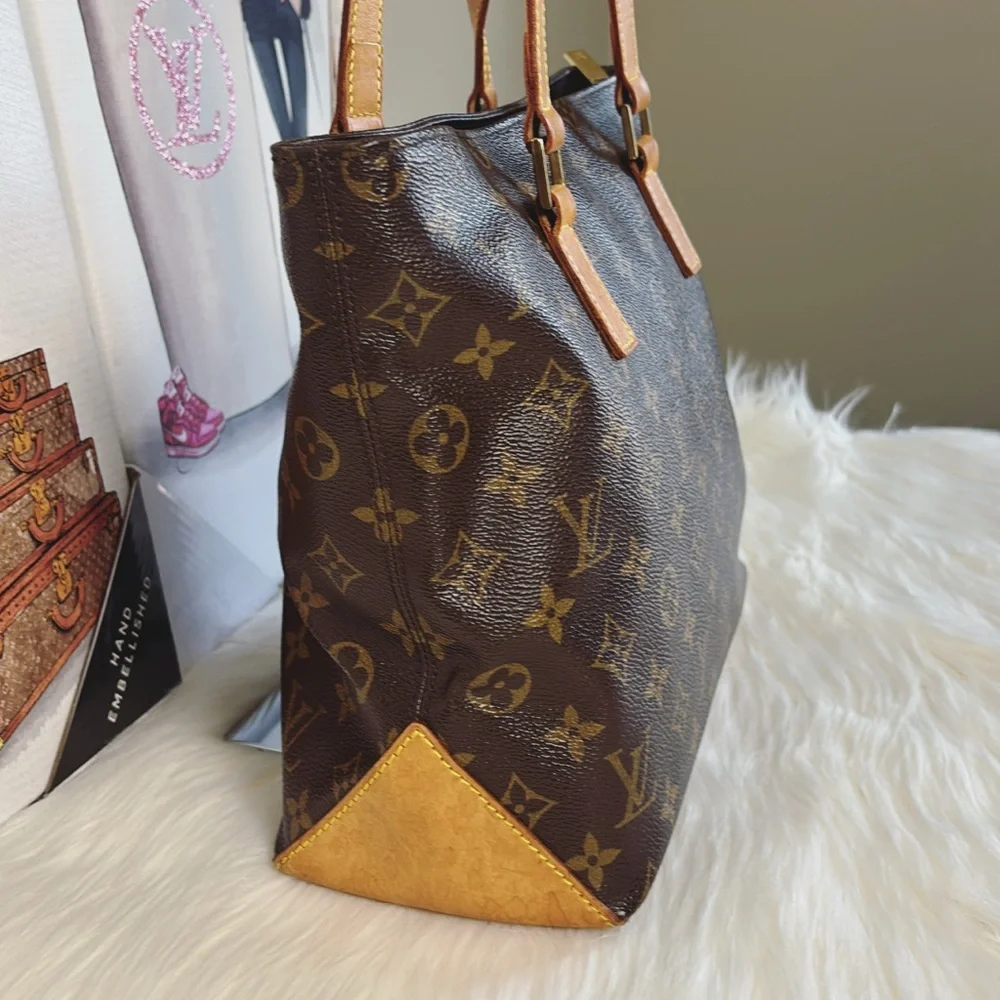 💃AUTHENTIC LOUIS VUITTON CABAS PIANO HANDBAG TOTE PURSE MONOGRAM DU0092 - Picture 3 of 11